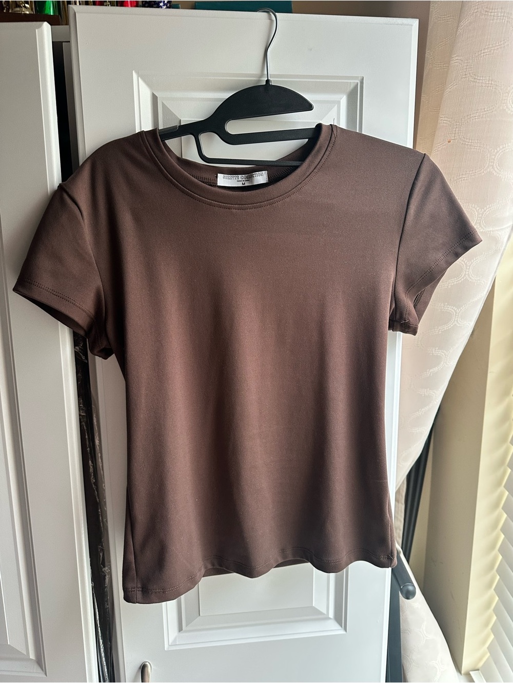 Classic Brown Crewneck Women's Tee